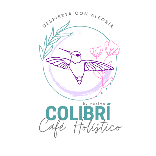 Logotipo de Colibr&iacute; caf&eacute; holistico